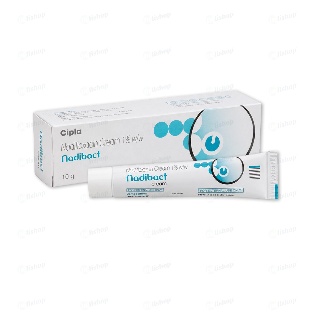 나디백트 크림 1% 10g (나디플록사신 Nadifloxacin 1%)