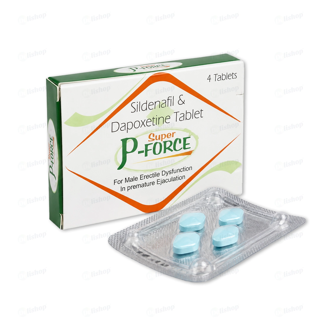 슈퍼 피포스 (실데나필 Sildenafil 100mg + 다폭세틴 Dapoxetine 30mg)
