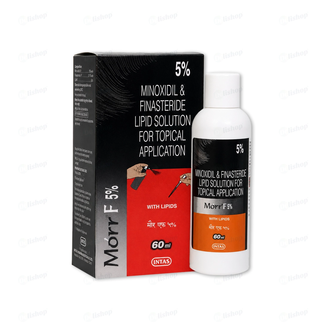 모르 F 5% 60ml (미녹시딜 Minoxidil 5% + 피나스테리드 Finasteride 0.1%)