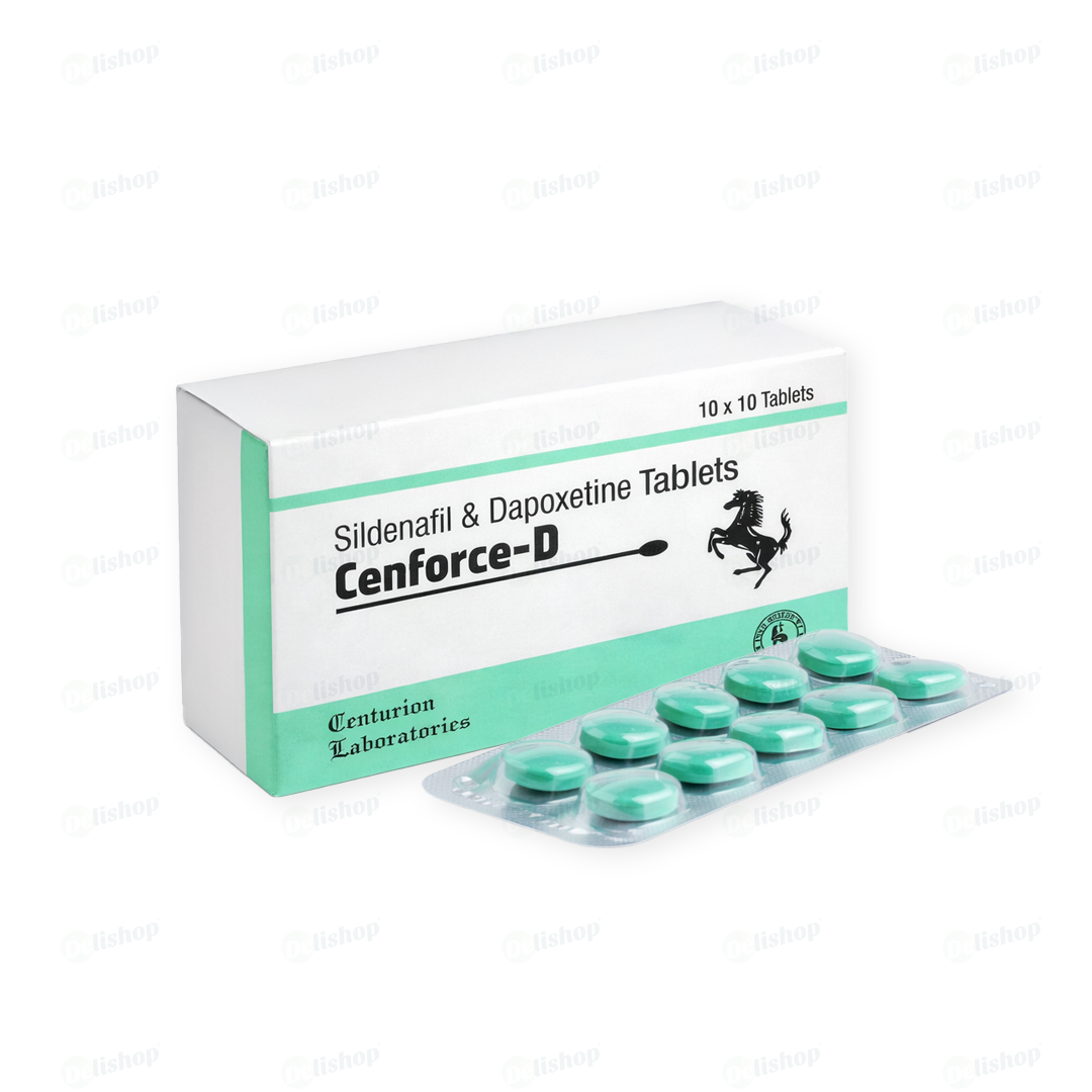 [비아그라+프릴리지 제네릭] 센포스 D (실데나필 100mg + 다폭세틴 60mg)