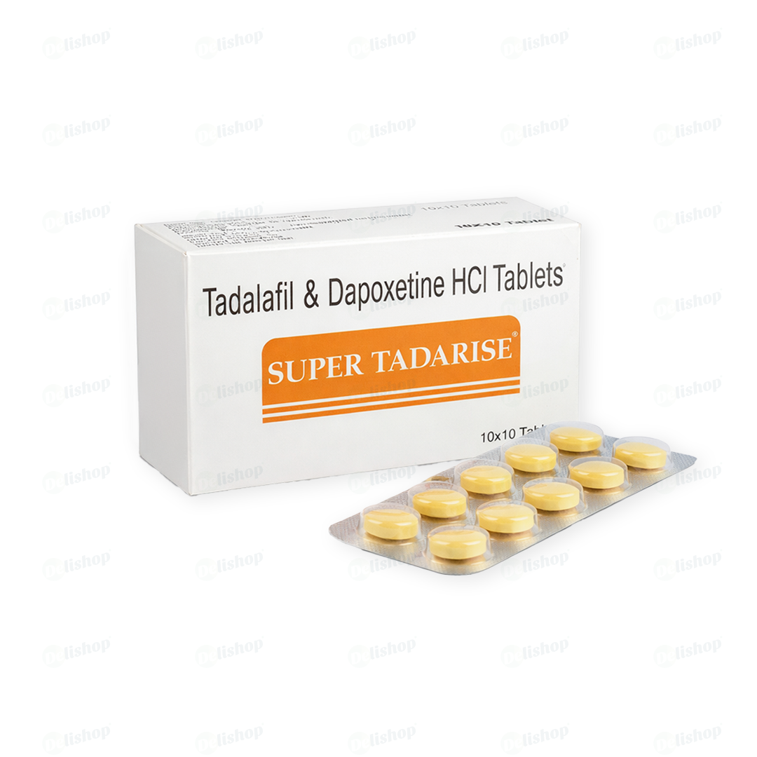[구구정+프릴리지 제네릭] 슈퍼타다라이즈 (타다라필 20mg + 다폭세틴 60mg)