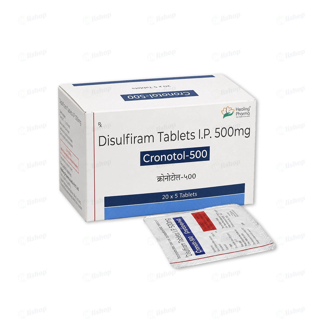 크로노톨 500 (디설피람 500mg, 알콜 의존증 치료)