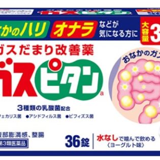 일본 대표적 장내 가스 제거 가스피탄 36정 x 4박스 - 관세면제상품