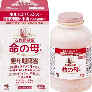 일본 제2의약품 갱년기 보조제 840정 x 2박스  - 관세면제상품