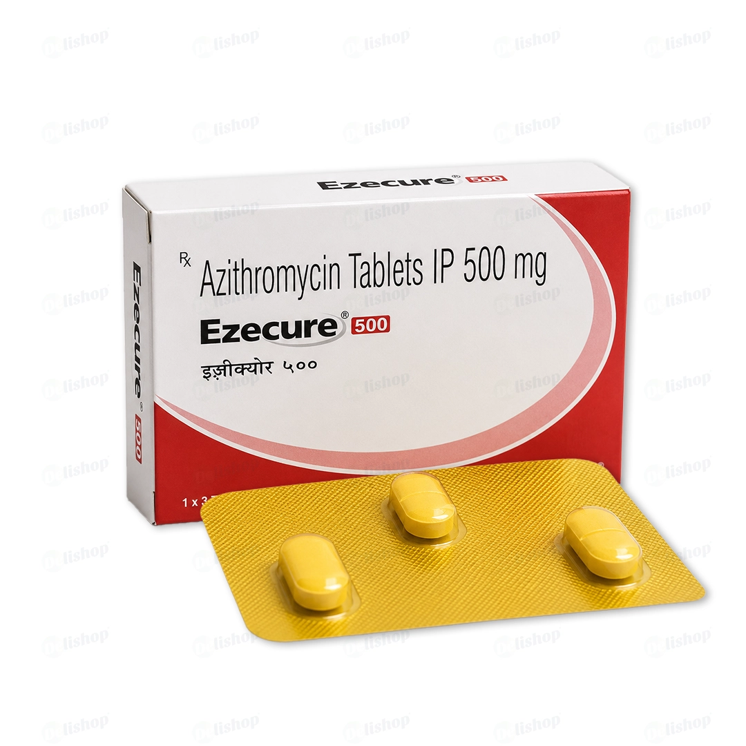 이지쿠어 500(아지트로마이신 500mg)