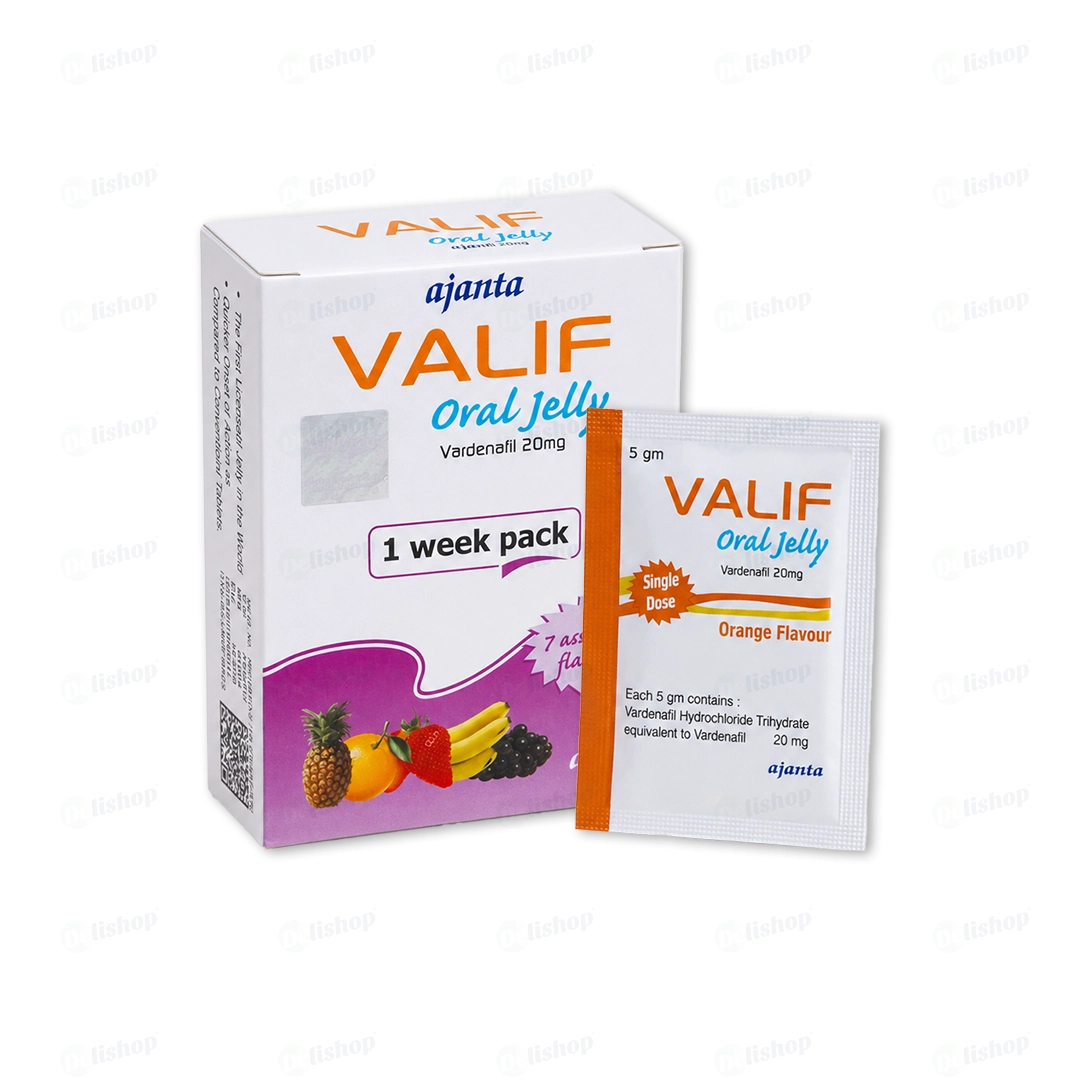 발리프 오랄젤리 (바데나필 Vardenafil 20mg)