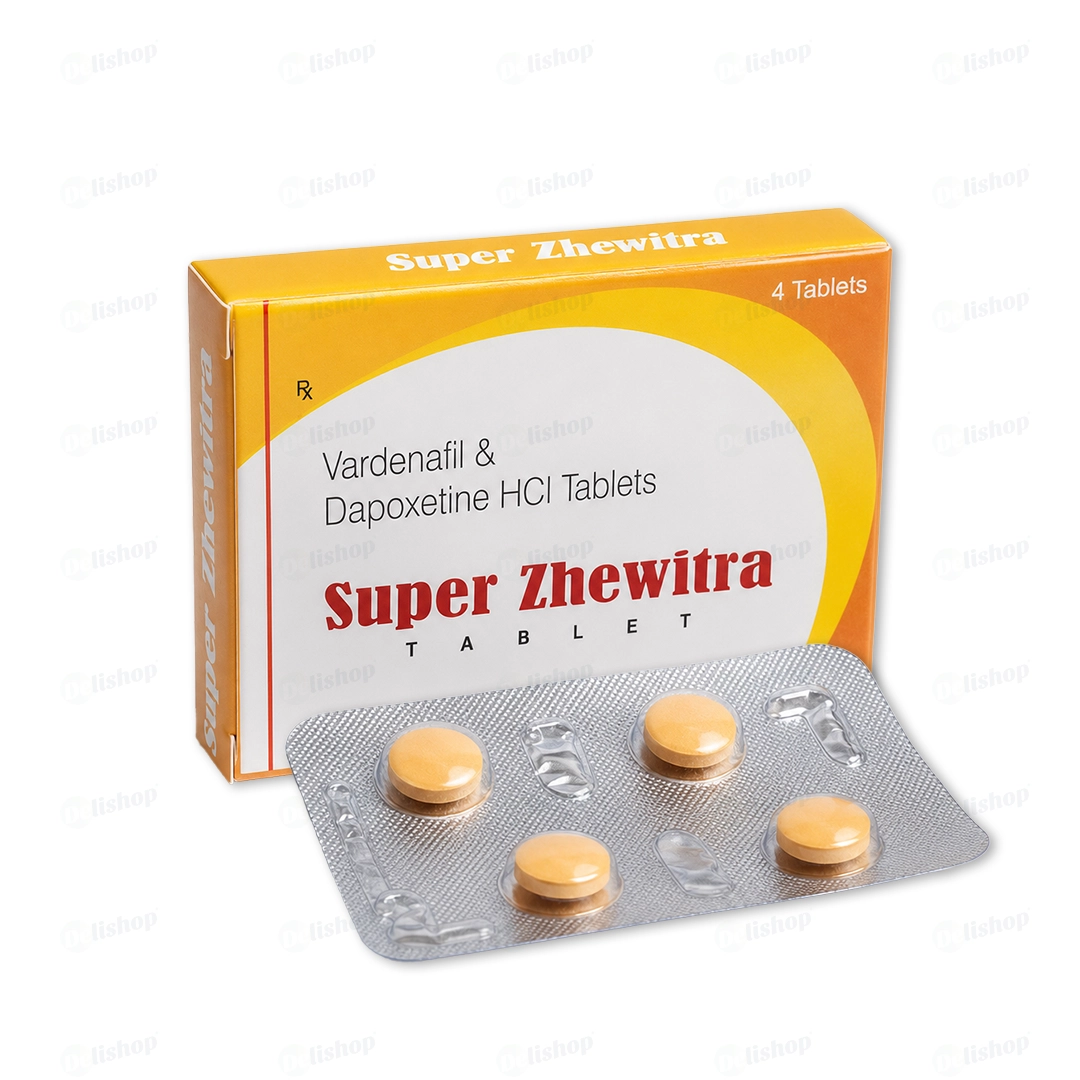 슈퍼 제비트라 (바데나필 Vardenafil 20mg + 다폭세틴 Dapoxetine 60mg)