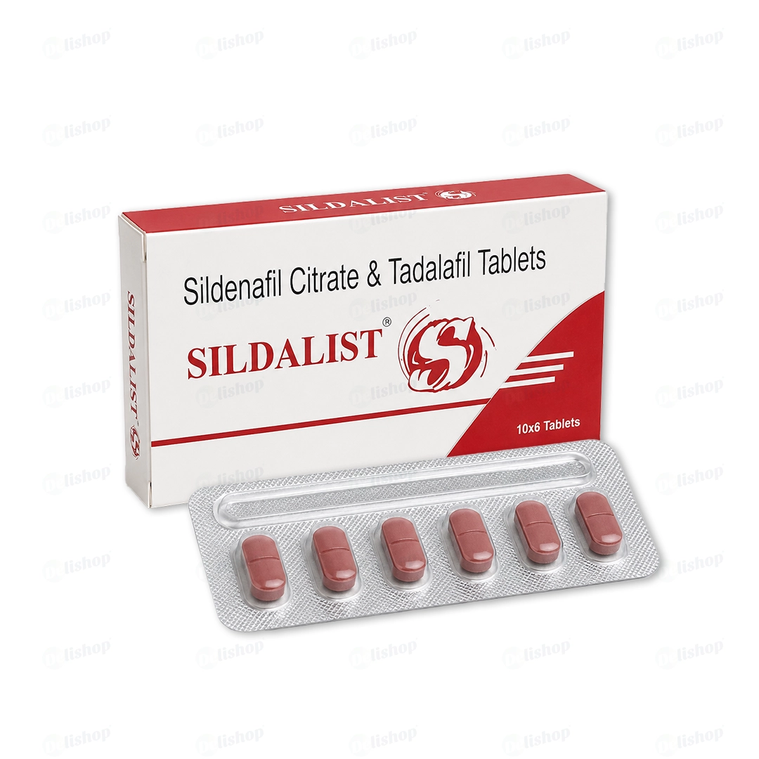 시달리스트 (실데나필 Sildenafil 100mg + 타다라필 Tadalafil 20mg)