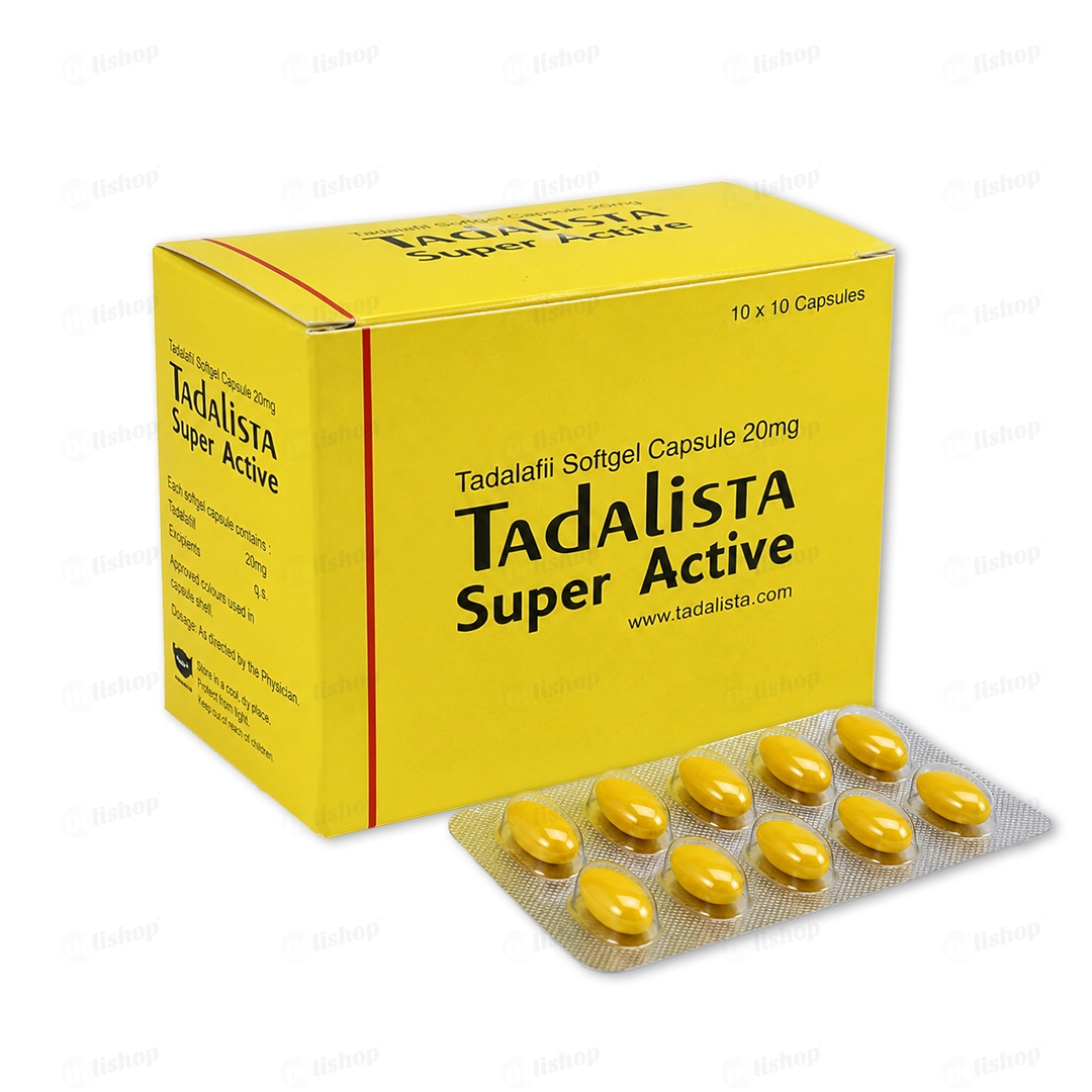 타달리스타 20 슈퍼 액티브 (타다라필 Tadalafil 20mg)