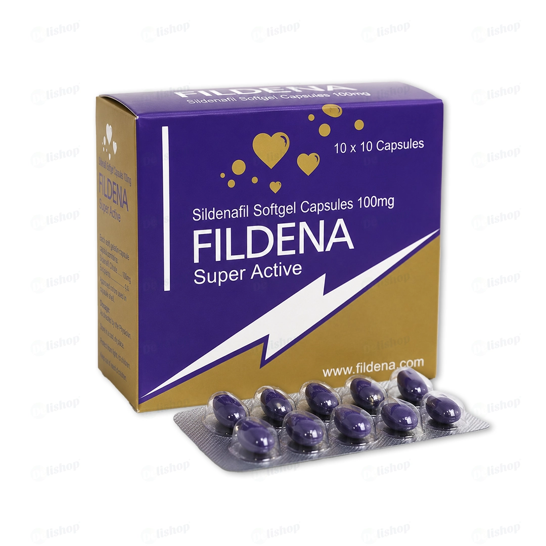 필데나 100 슈퍼액티브 (실데나필 Sildenafil 100mg)