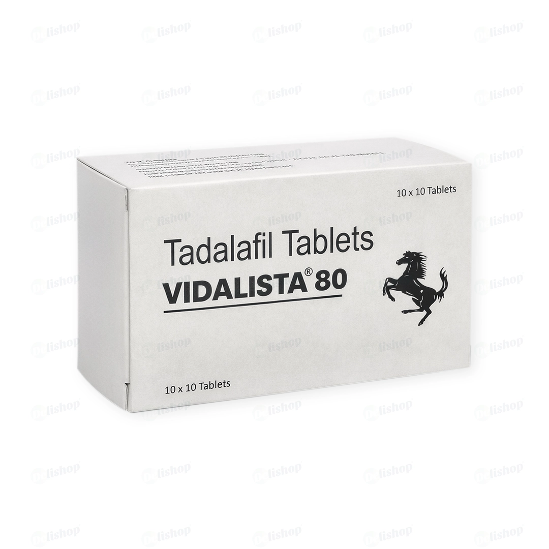 비달리스타 80 (타다라필 Tadalafil 80mg)
