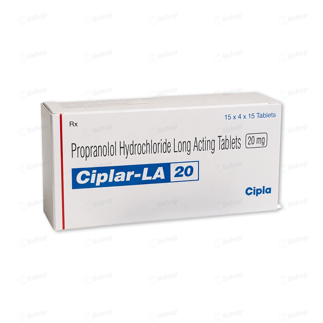 시플라 LA 20 서방형 (프로프라놀롤염산염 Propranolol Hydrochloride 20mg)