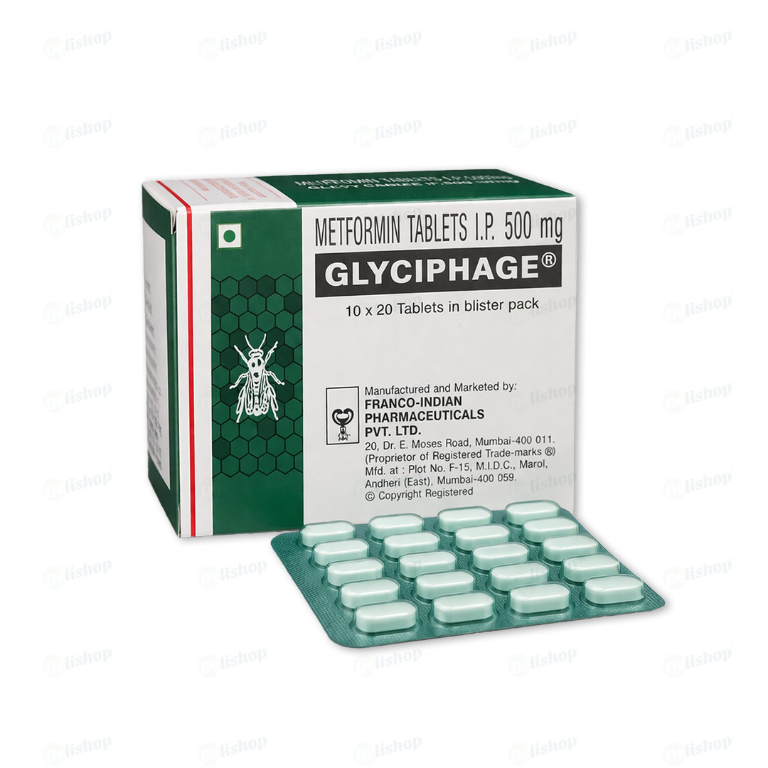 글리시파지 500 (메트포르민 500mg)