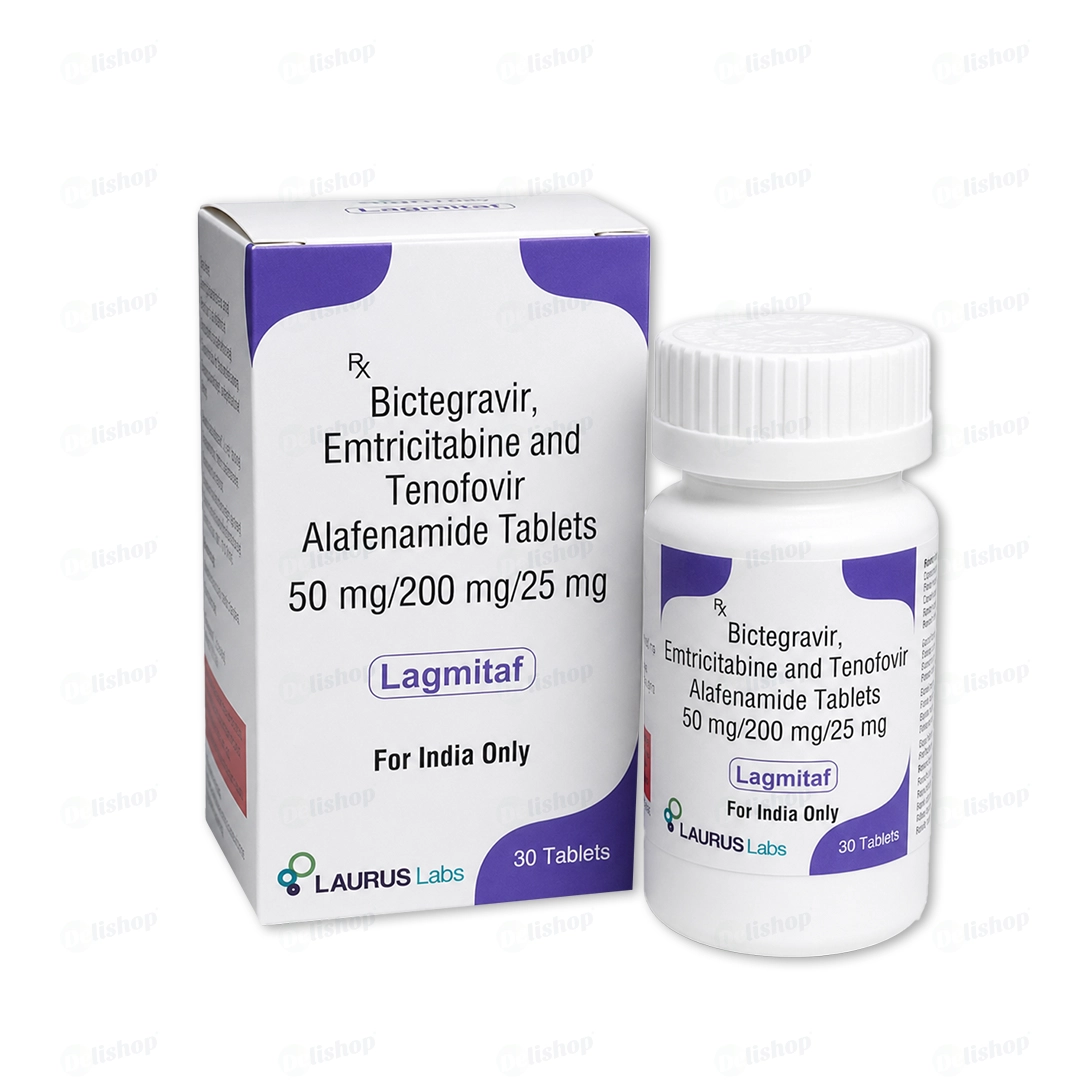 라그미타프 (빅테그라비르 Bictegravir 50mg + 엠트리시타빈 Emtricitabine 200mg + 테노포비르알라페나미드 Tenofovir Alafenamide 25mg)