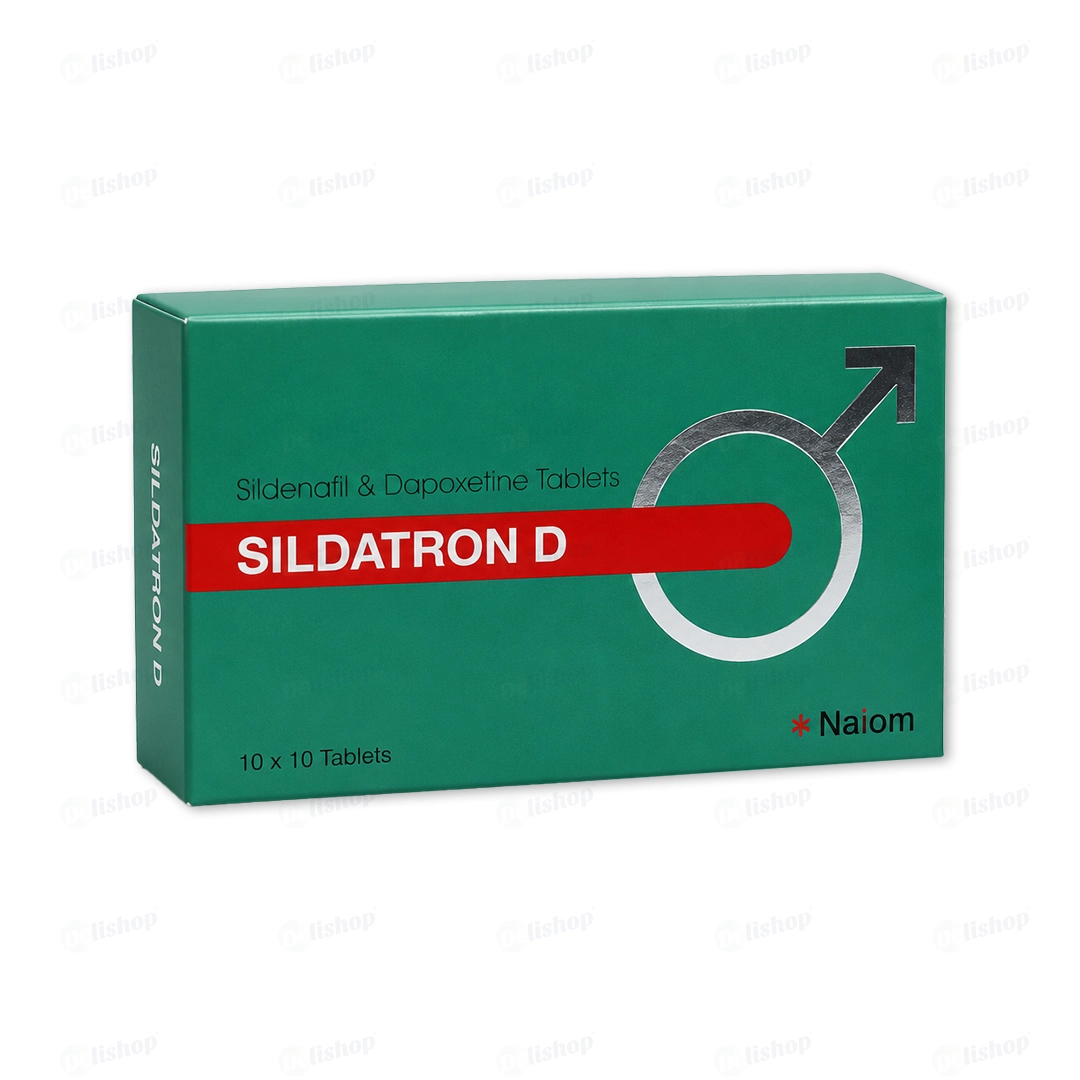 실다트론 D (실데나필 Sildenafil 100mg + 다폭세틴 Dapoxetine 60mg)