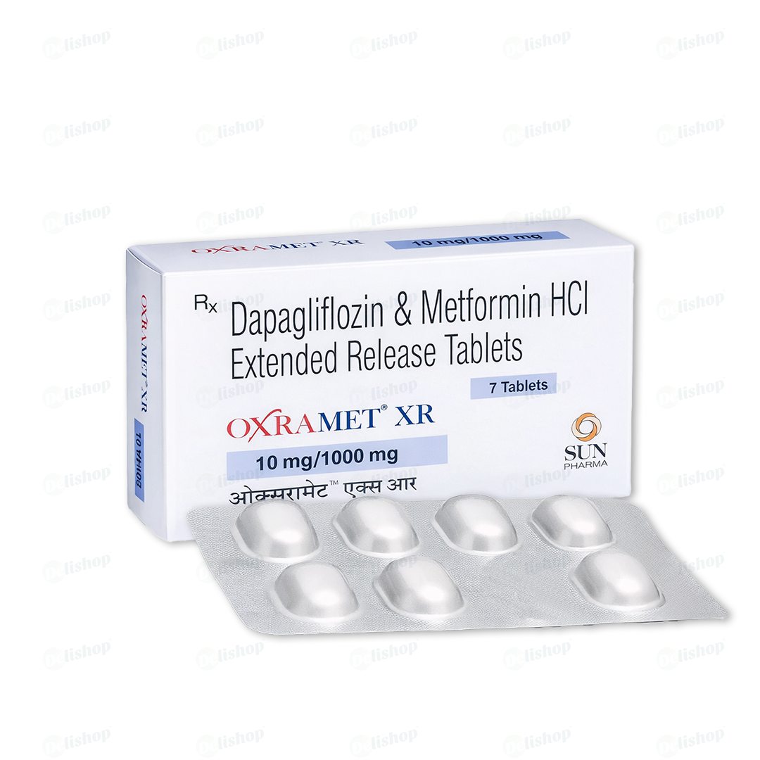 [포시가정] 옥스라메트 XR 1000 (Dapagliflozin 10mg + Metformin 1000mg)