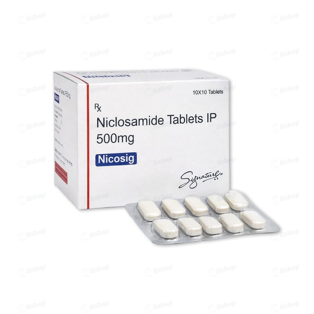 니클로시그 500 (니클로사마이드 Niclosamide 500mg)