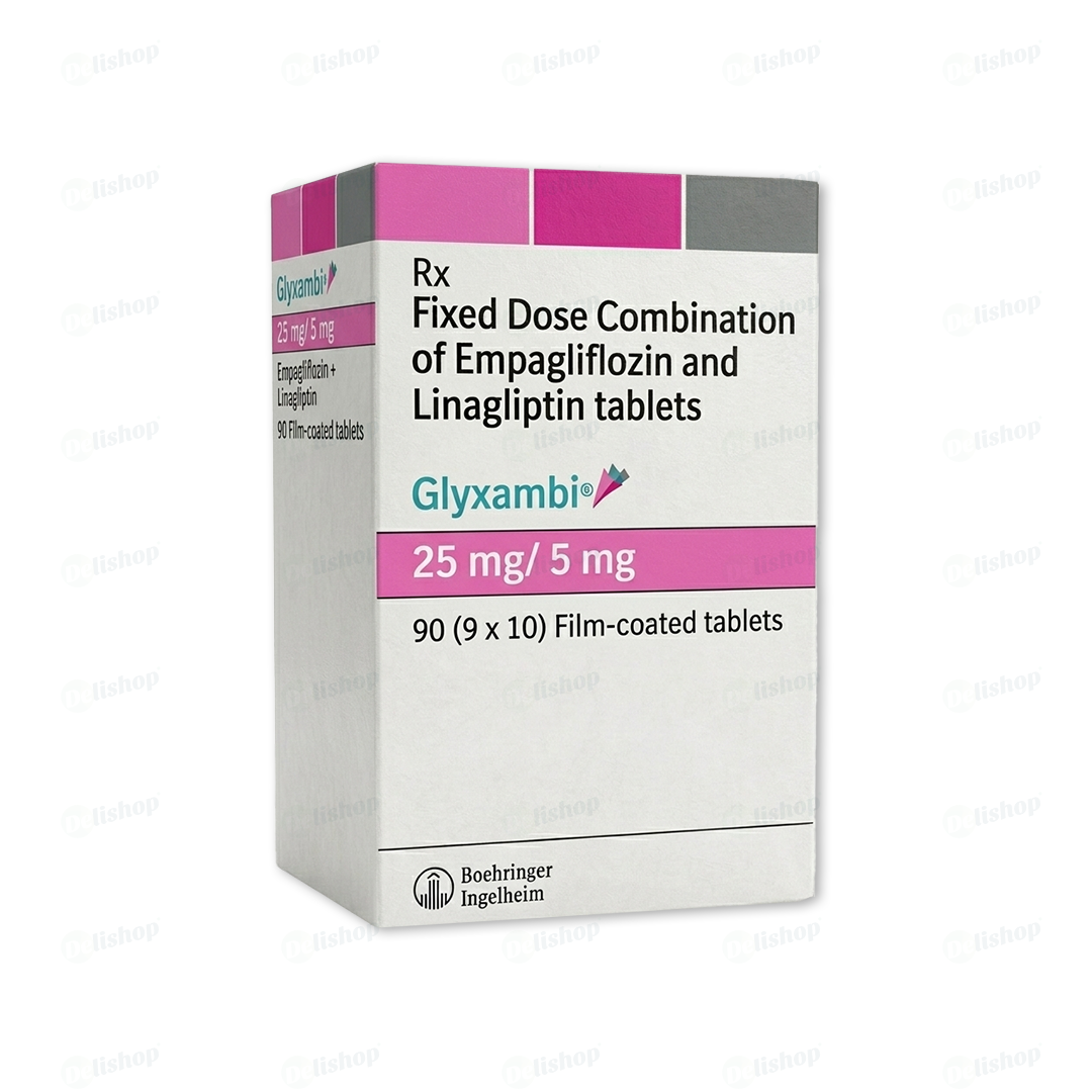 글릭삼비(리나글립틴 5mg + 엠파글리플로진 25mg)