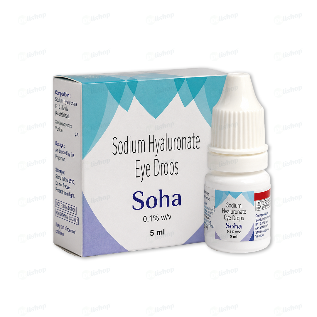 소하 0.1% 점안액 5ml (히알루론산나트륨 Sodium Hyaluronate 0.1%)