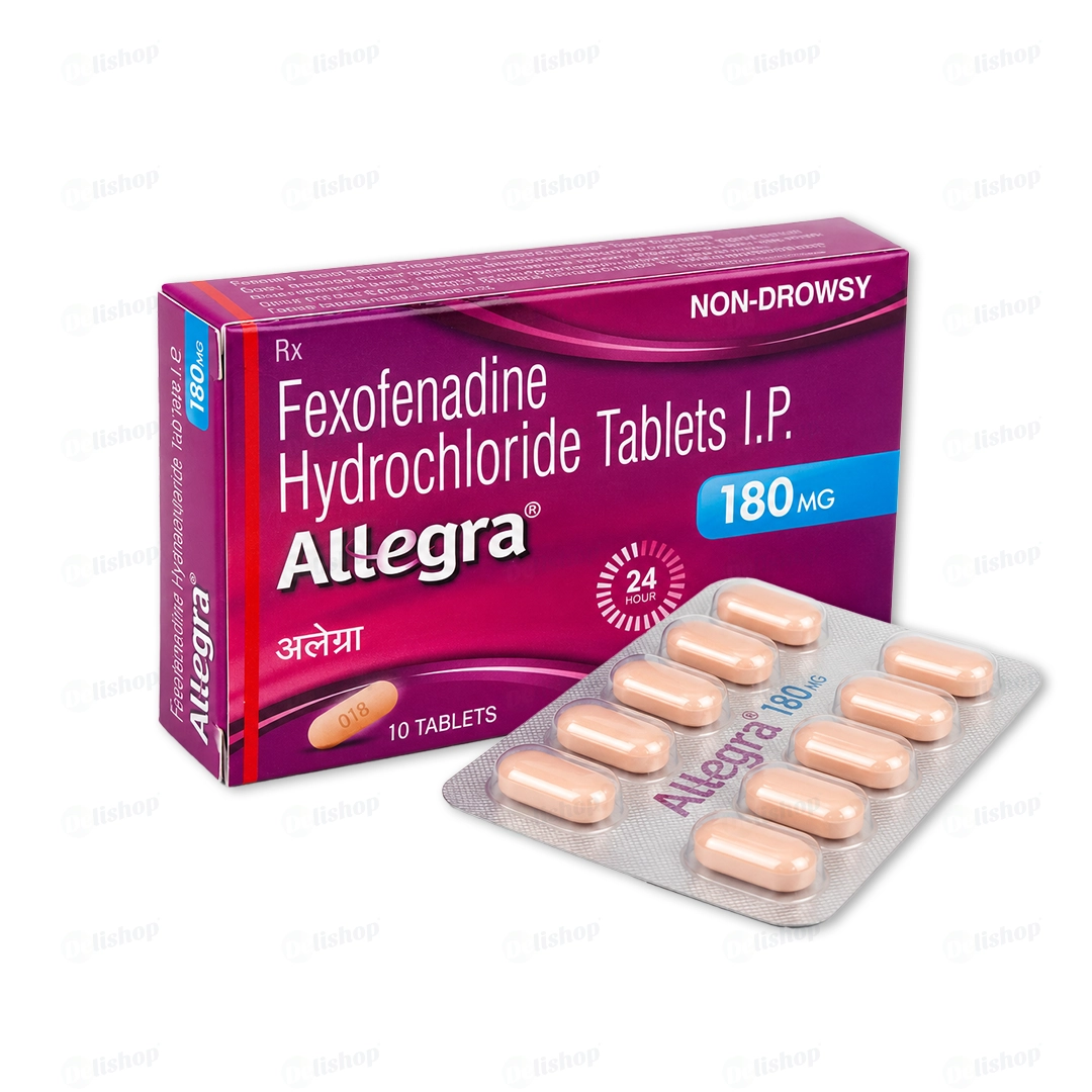 알레그라 180 (펙소페나딘 염산염 Fexofenadine Hydrochloride 180mg)