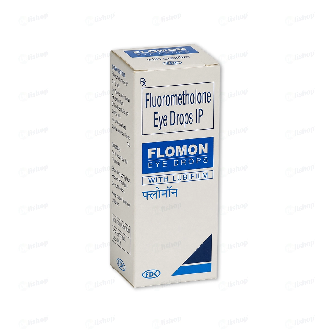 플로몬 점안액 0.1% 5ml (플루오로메톨론 Fluorometholone 0.1%)