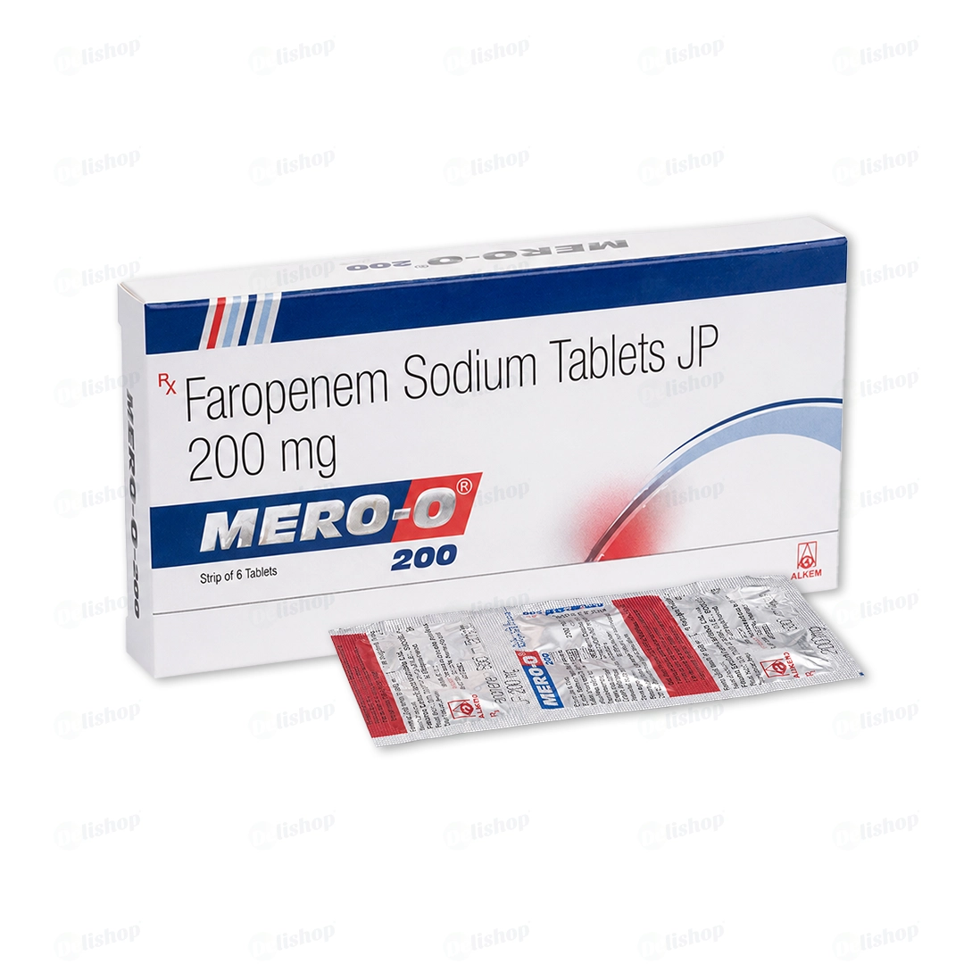 메로 O (파로페넴 나트륨 Faropenem Sodium 200mg)