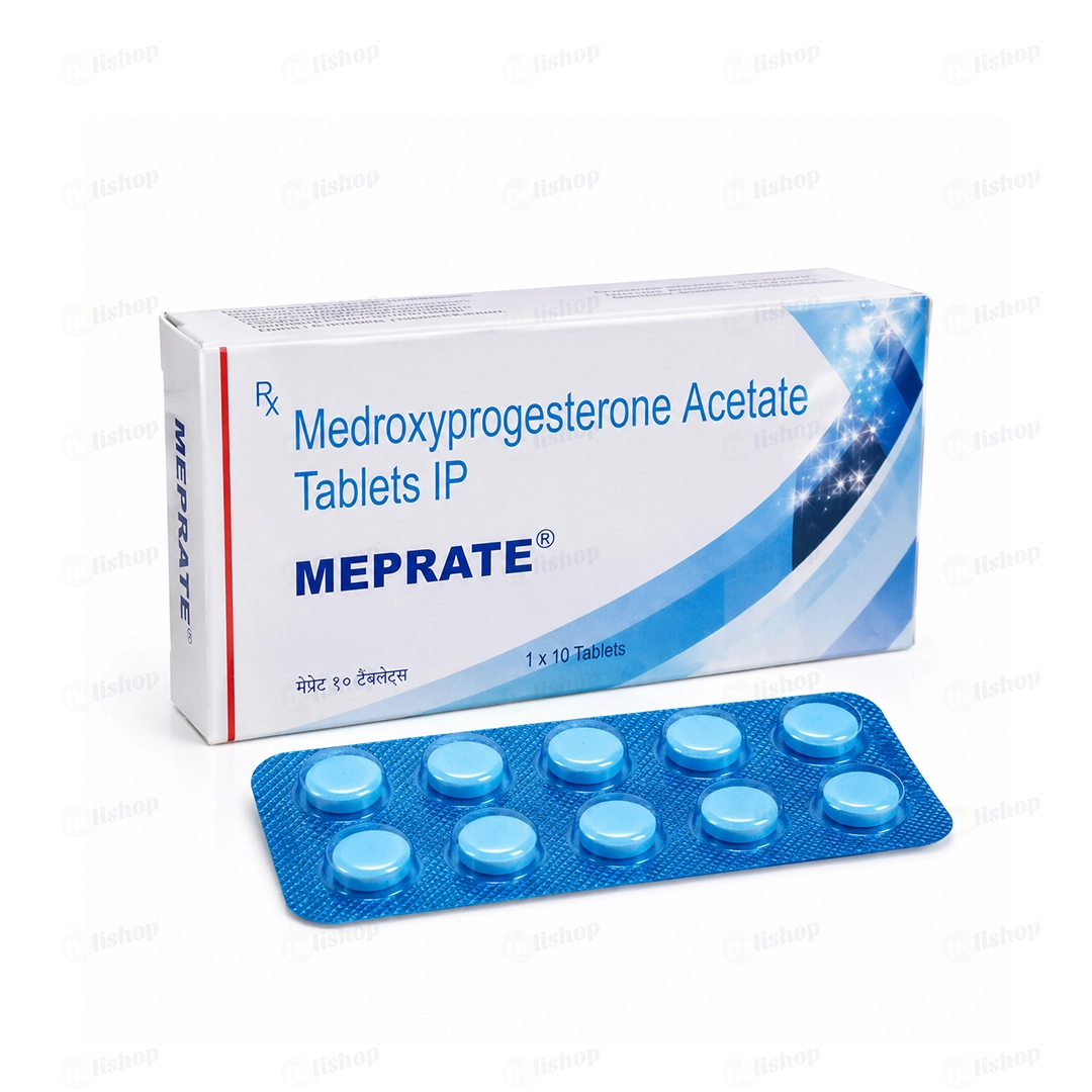 메프레이트 (메드록시프로게스테론아세테이트 Medroxyprogesterone Acetate 10mg)