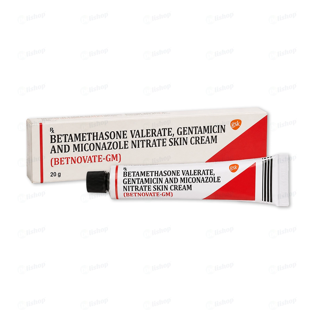 베트노베이트 GM 크림 20g (베타메타손 발레레이트 Betamethasone Valerate 0.1% + 미코나졸 Miconazole 2% + 겐타마이신 Gentamicin 0.1%)
