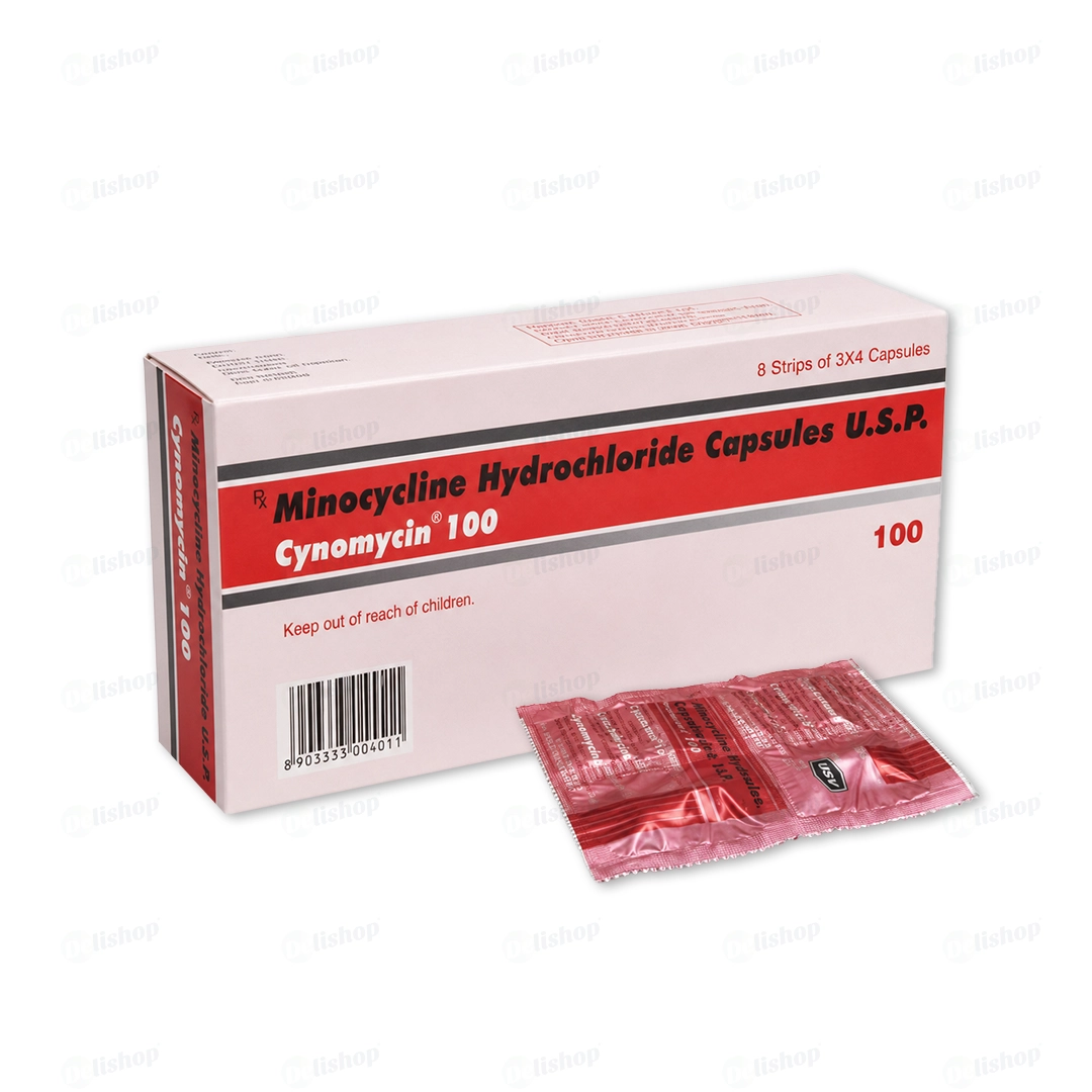 사이노마이신 100 (미노사이클린 Minocycline 100mg)