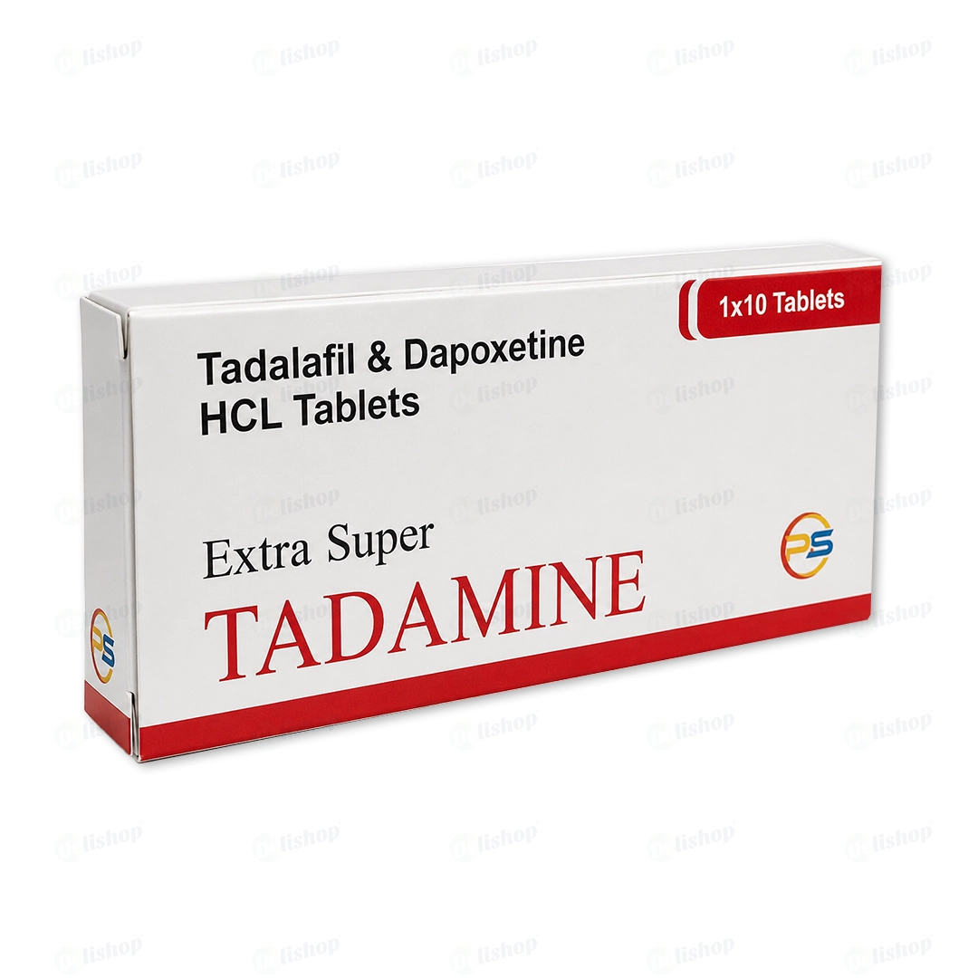 엑스트라 슈퍼 타다마인 (타다라필 Tadalafil 40mg + 다폭세틴 Dapoxetine 60mg)