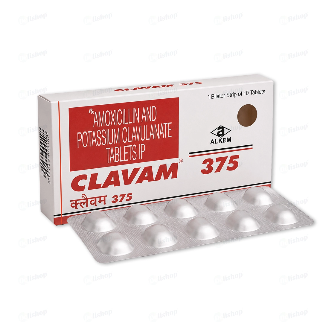 클라밤 375 (아목시실린 Amoxicillin 250mg + 클라불란산칼륨 Clavulanate Potassium 125mg)
