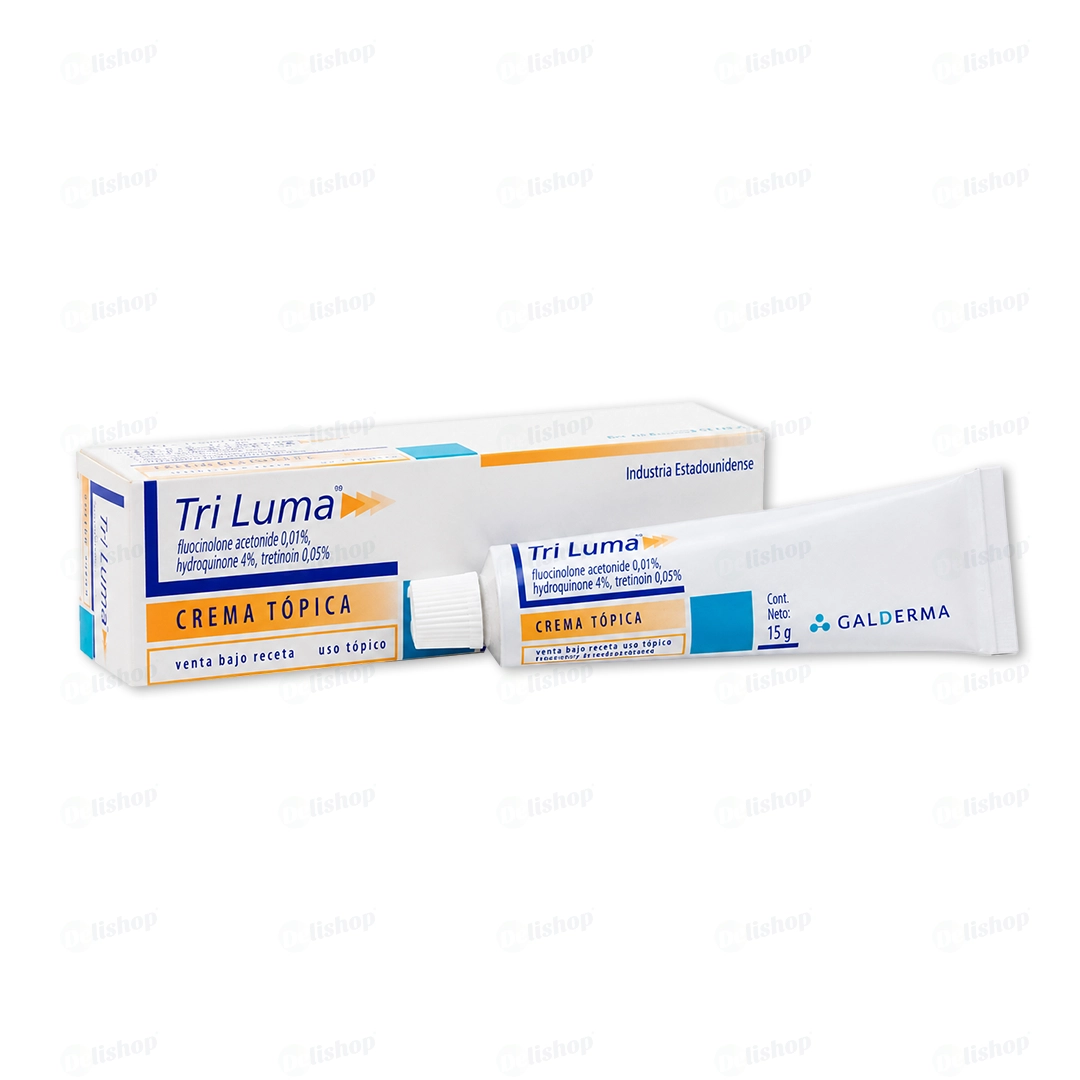 트릴루마 크림 15g (하이드로퀴논 Hydroquinone 4% + 트레티노인 Tretinoin 0.05% + 플루오시놀론아세토니드 Fluocinolone Acetonide 0.01%)