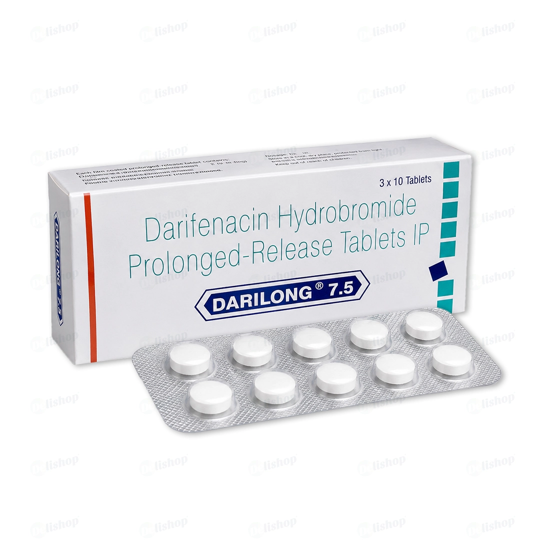 다리롱 7.5 (다리페나신 Darifenacin 7.5mg)