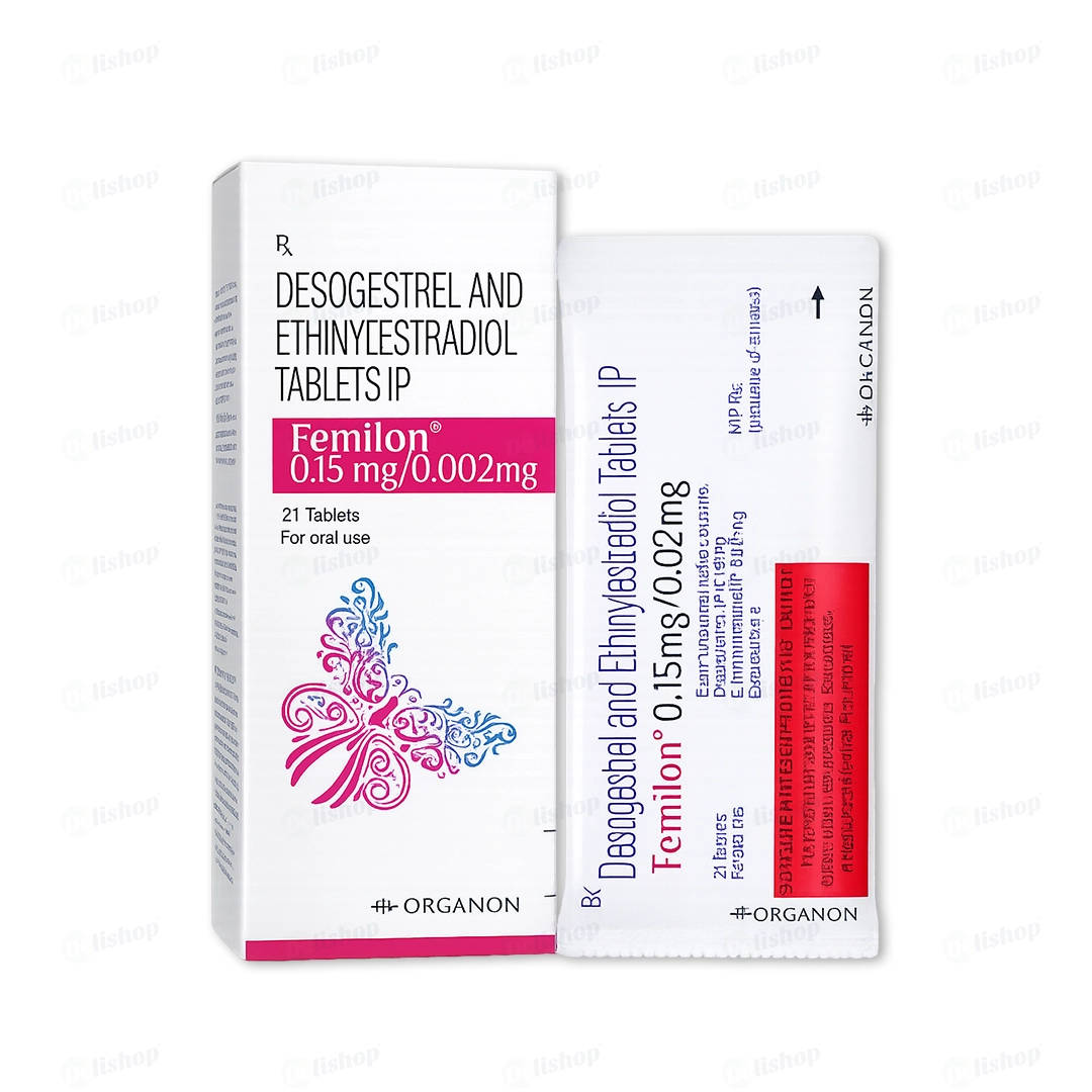 페밀론 (데소게스트렐 Desogestrel 0.15mg + 에티닐에스트라디올 Ethinylestradiol 0.02mg)