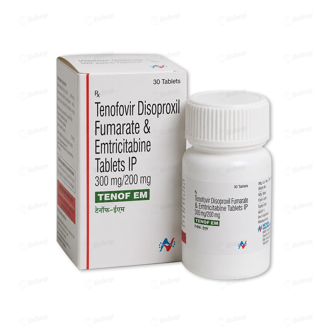 테노프 EM (테노포비르디소프록실푸마르산염 Tenofovir Disoproxil Fumarate 300mg + 엠트리시타빈 Emtricitabine 200mg)
