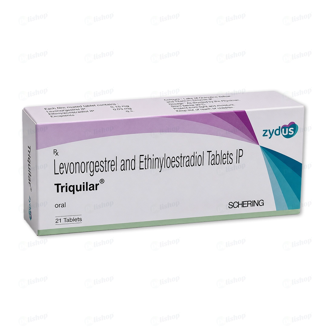 Triquilar (레보놀게스트렐 + 에티닐·에스트라디올)