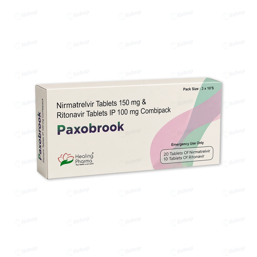 [팍스로비드] PAXOBROOK (Ritonavir 150mg + Nirmatrelvir 100mg)