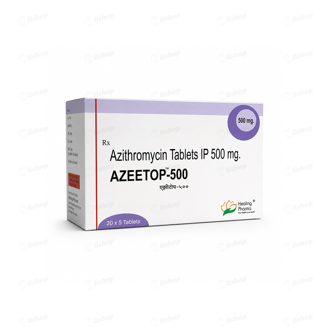 아지탑 500 (아지트로마이신 Azithromycin 500mg)