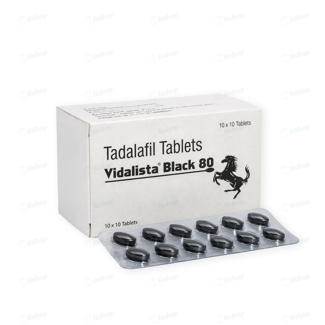 [구구정 제네릭] 고지속 비달리스타 블랙 80(타다라필 80mg)