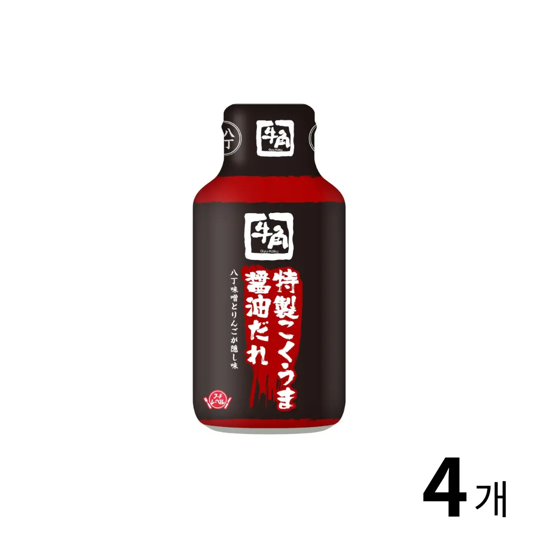 규각 고기 소스 특제 210g 세트 4개 세트