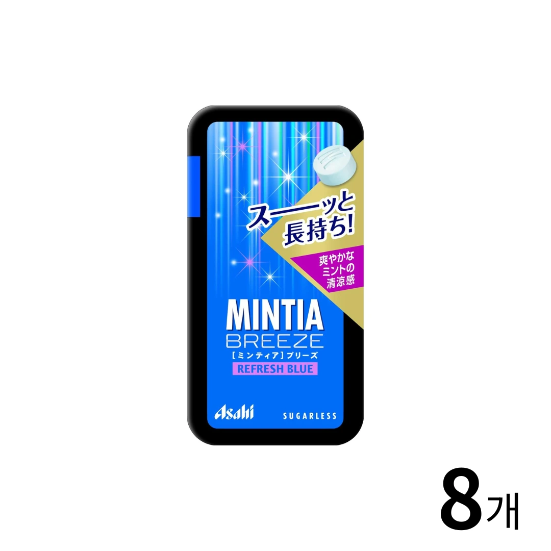 민티아 브리즈 리프레쉬 블루 30정 8개 세트
