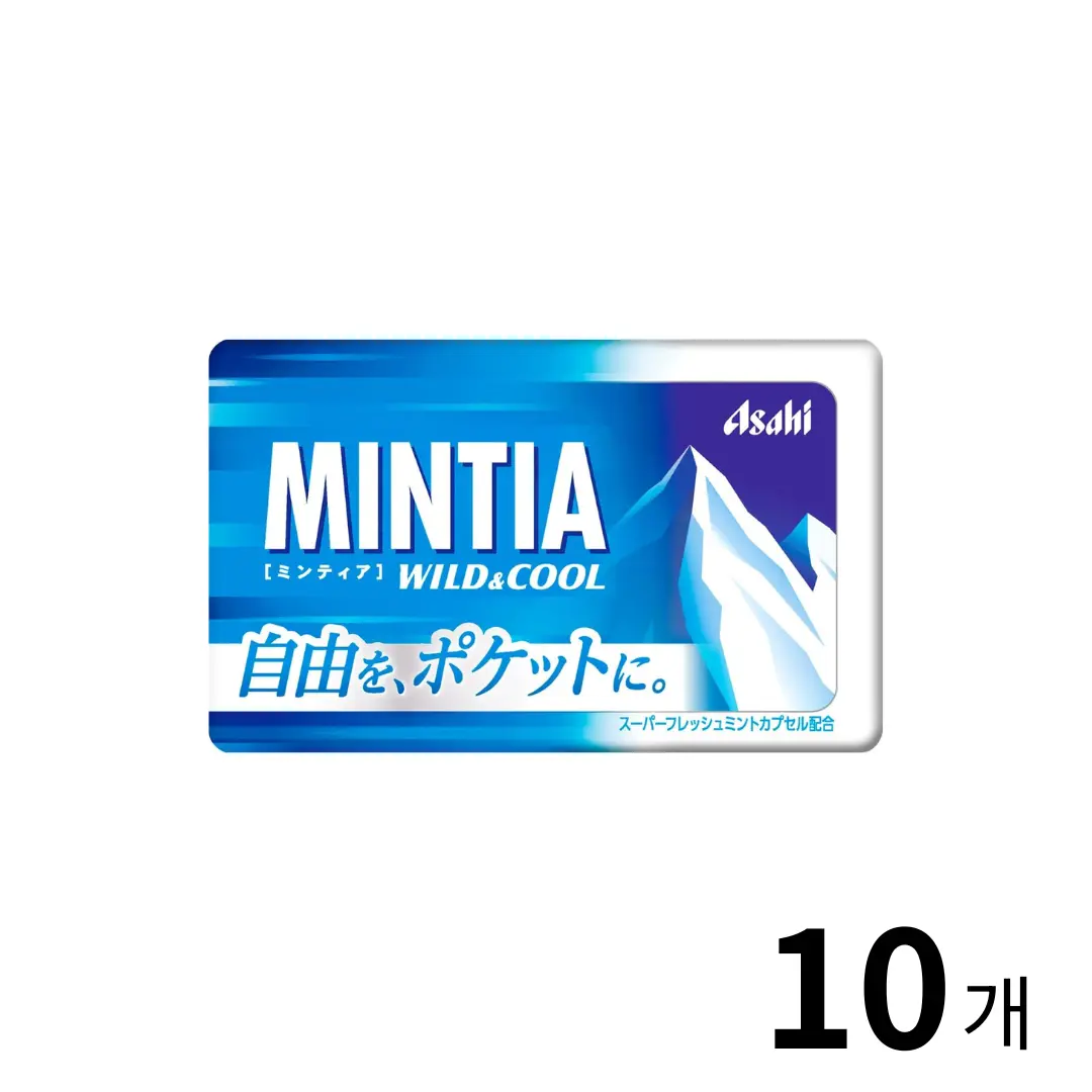 민티아 아쿠아 스파크 50정 10개 세트