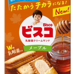 글리코 비스코 메이플맛 크림샌드 * 10개 세트