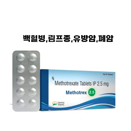 메토트렉스 2.5 (메토트렉세이트 Methotrexate 2.5mg)