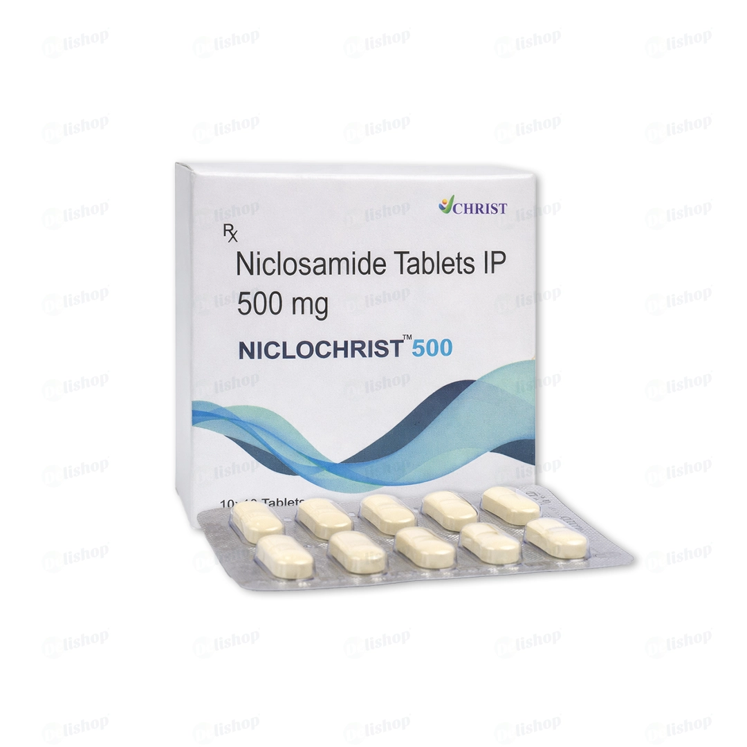 니클로크리스트 500 (니클로사마이드 Niclosamide 500mg)