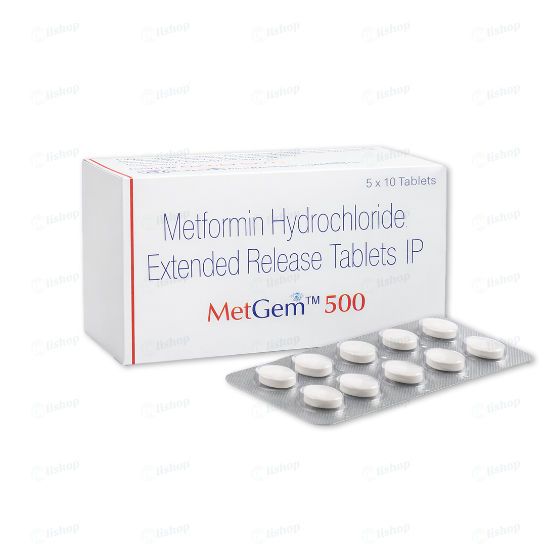 메트젬 500 서방형(메트포르민 500mg)