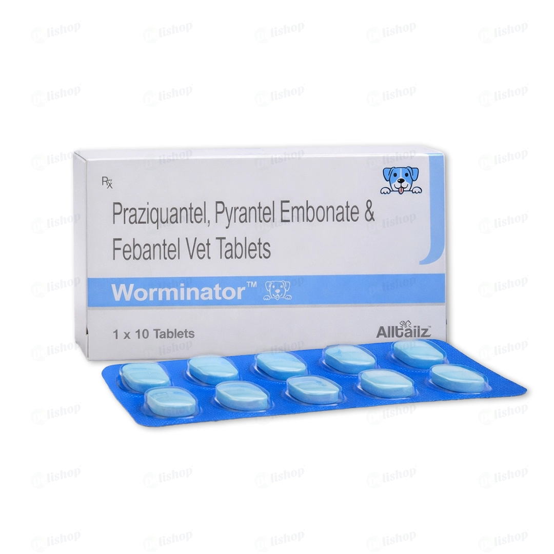강아지 구충제 워미네이터(프라지콴텔+피란텔 엠보네이트)
