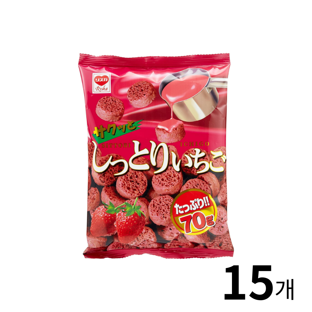 리스카 싯토리 딸기 70g 15개 세트
