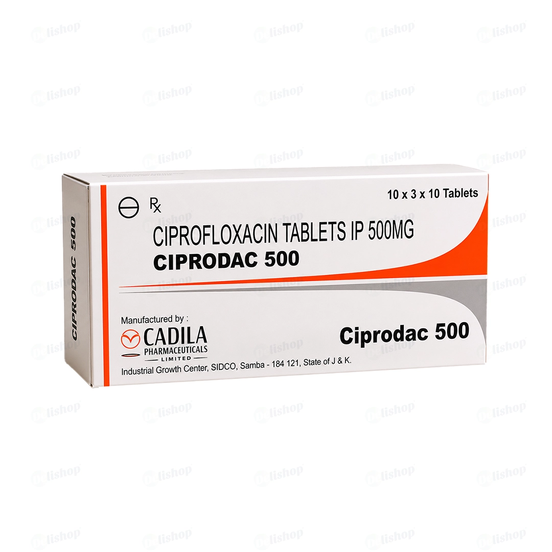 시프로닥 500 (시프로플록사신염산염 Ciprofloxacin Hydrochloride 500mg)