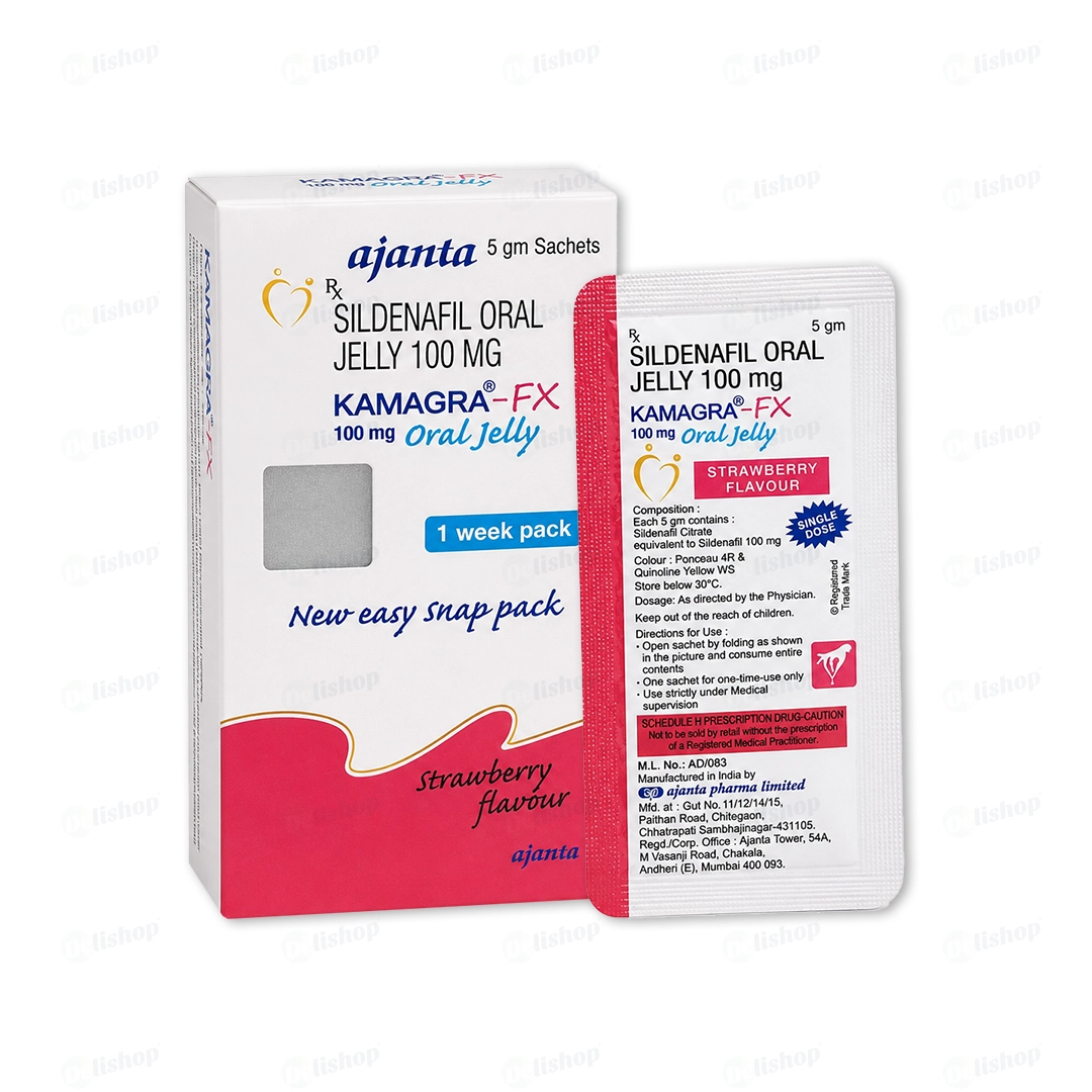 카마그라 오랄젤리 딸기맛 (실데나필 Sildenafil 100mg)